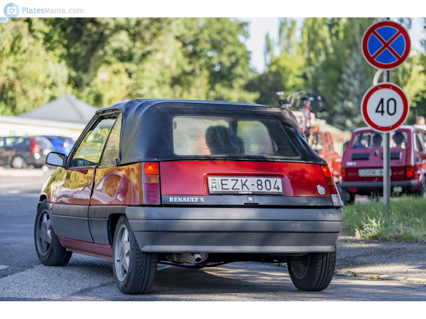 EZK-804, Renault 5 2nd gen Supercinq (EBS) Cabrio (C40), 1989