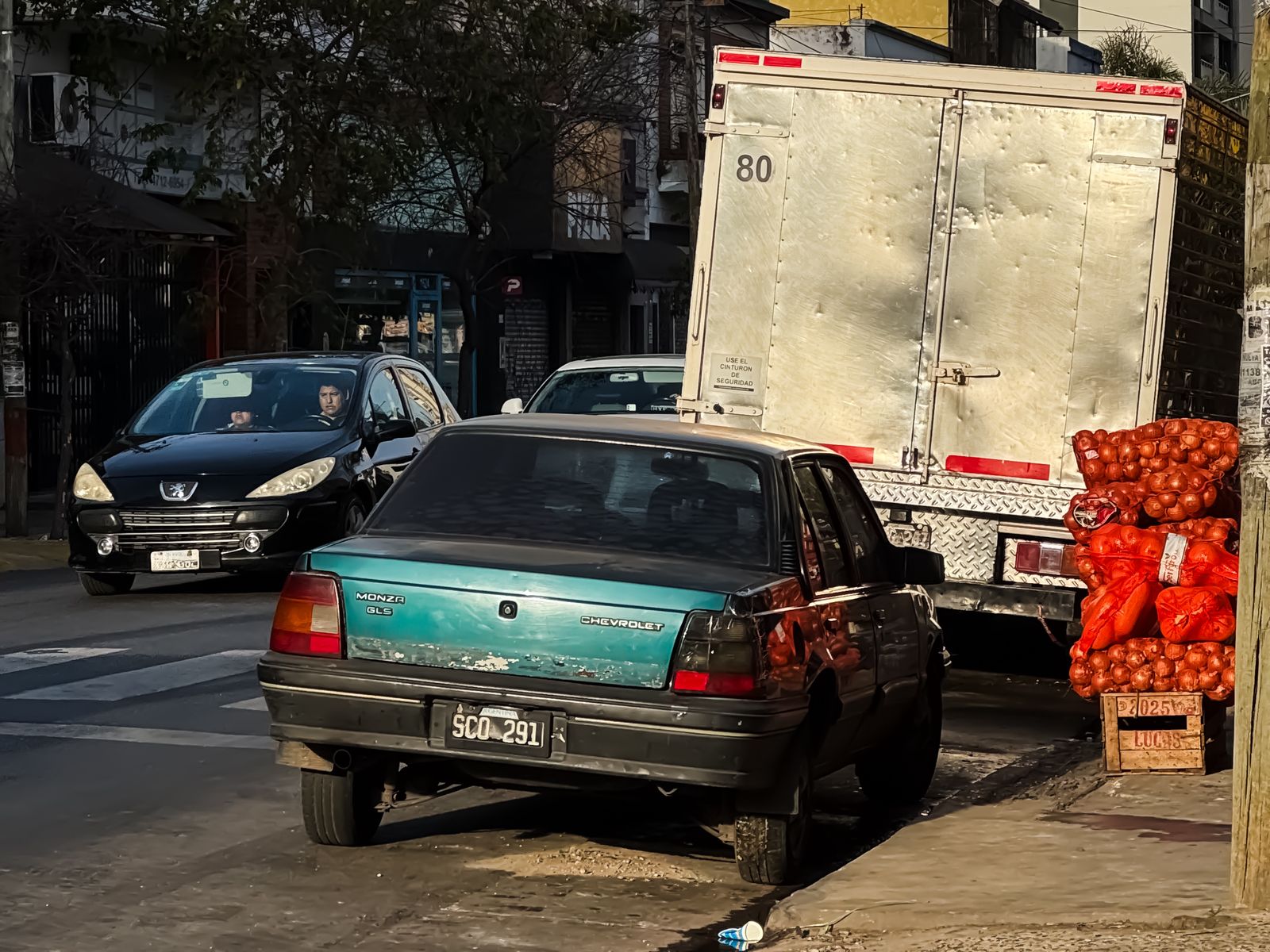 SCO 291, Chevrolet Monza 2nd gen 4-door Sedan (J-body; LATAM-market), facelift, 1989–1996
