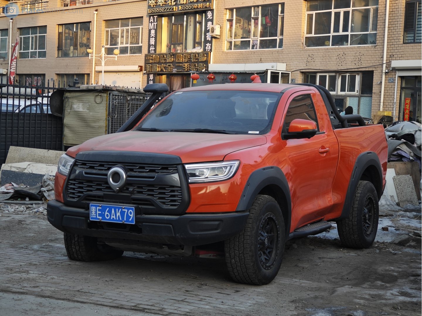 黑E·6AK79, Great Wall (GWM) Poer (Pao/P-Series/Ute) 1st gen Shanhai (CN-market), 2022–