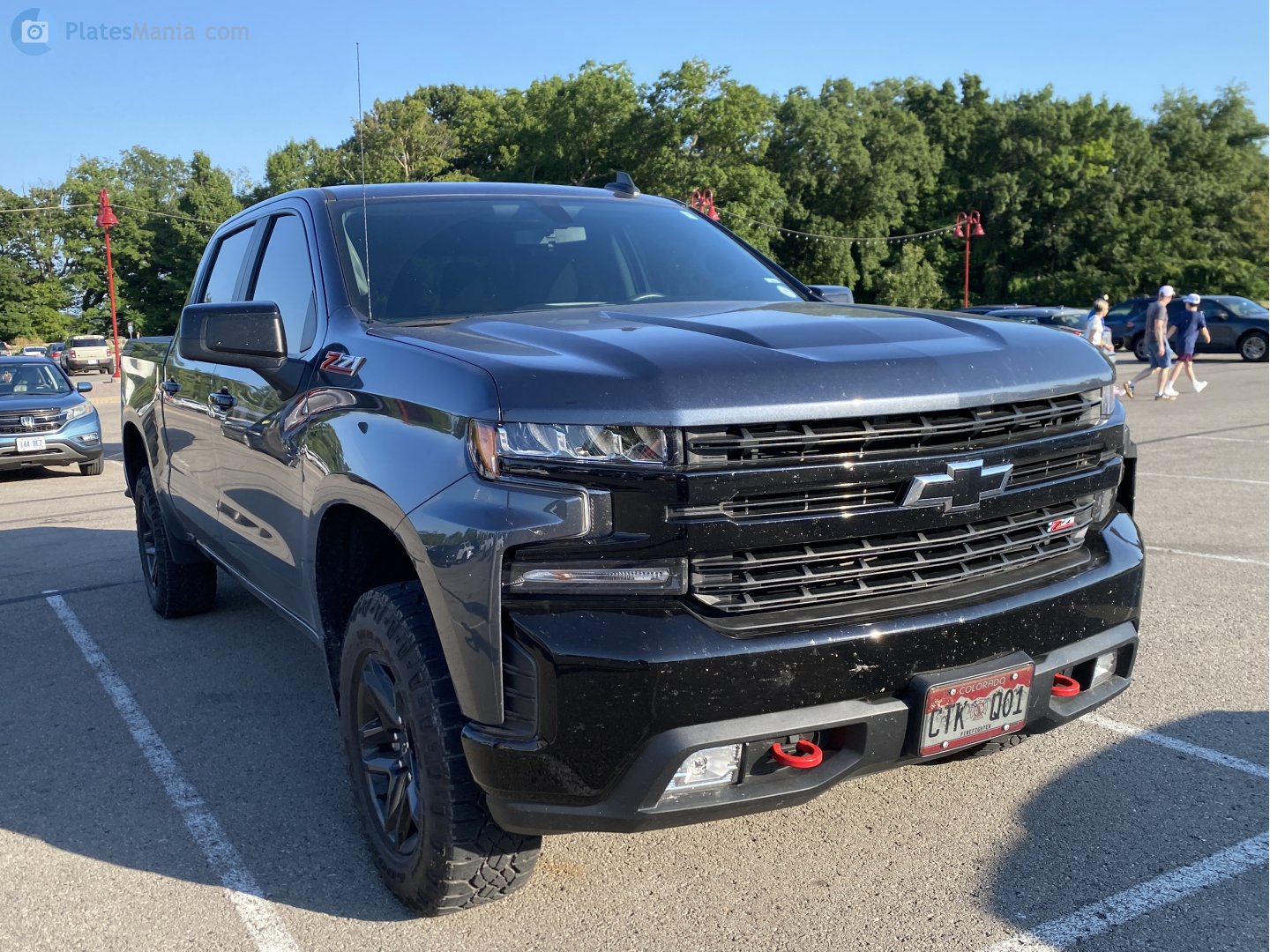 CTK-Q01, Chevrolet Silverado 4th gen 1500 (GMT1XX), 2018–