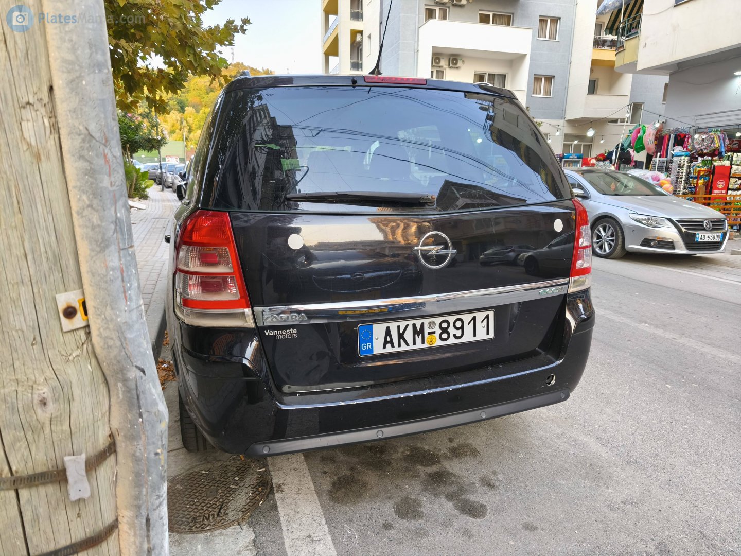 AKM-8911, Opel Zafira 2nd gen (Family) (B; A05), 2005–2014