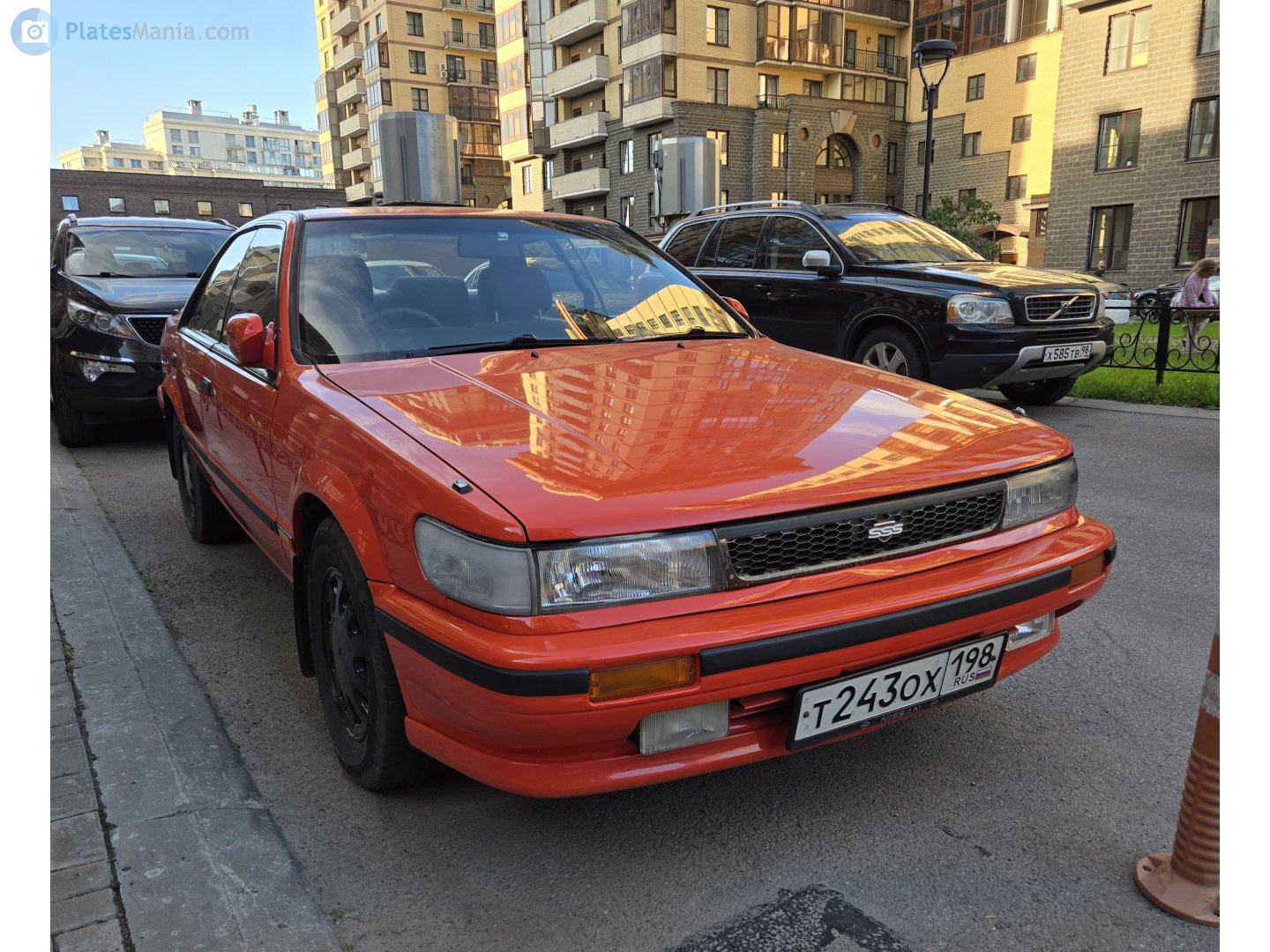 т 243 ох 198, Nissan Bluebird 8th gen Hardtop (U12), 1987–1991