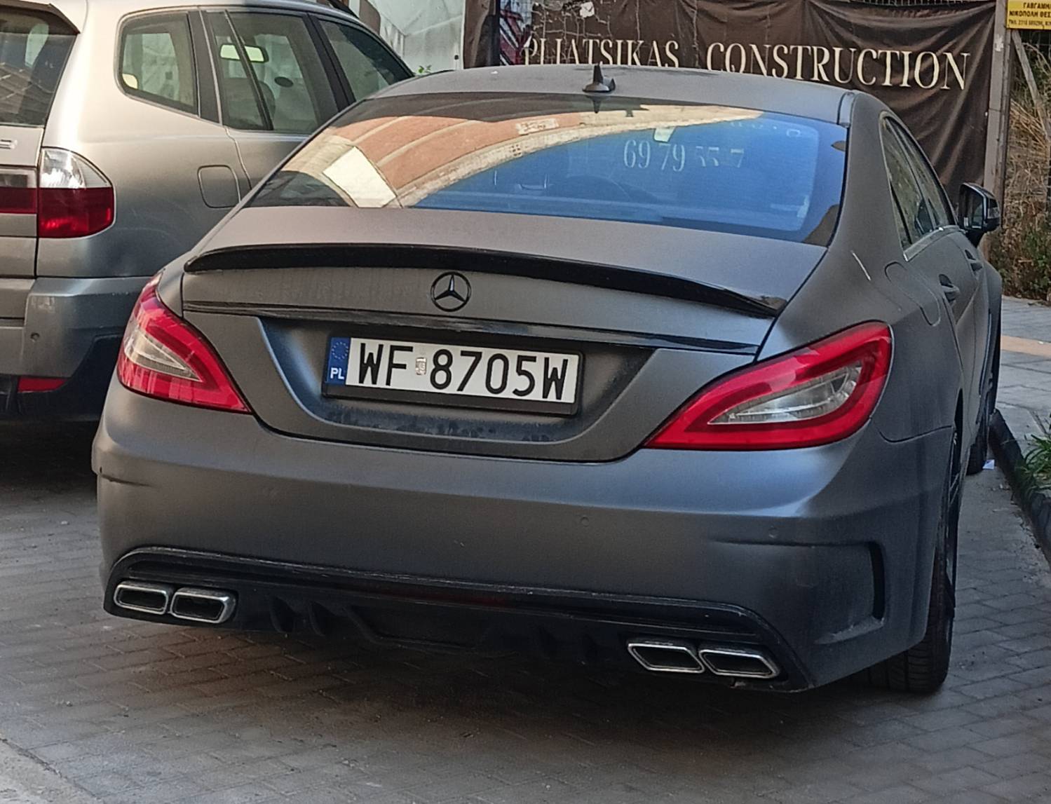 WF 8705W, Mercedes-Benz CLS-Klasse 2nd gen 4-door Сoupé (C218), 2010–2018