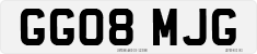 License plate of the United Kingdom, 2001 year system