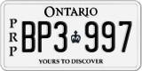 Ontario, PRP, Truck, Bus (AB1-234)