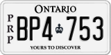 Ontario, PRP, Truck, Bus (AB1-234)