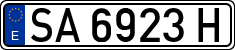 License plates of Spain, 1971 year series