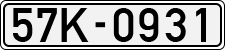 License plate of Vietnam, Cars
