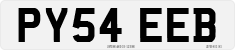 License plate of the United Kingdom, 2001 year system