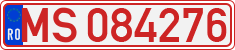 License plate of Romania, Provisional