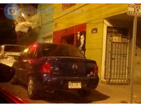 VED-234-A, Chevrolet Chevy