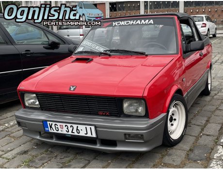 KG 326-JI, Zastava Yugo