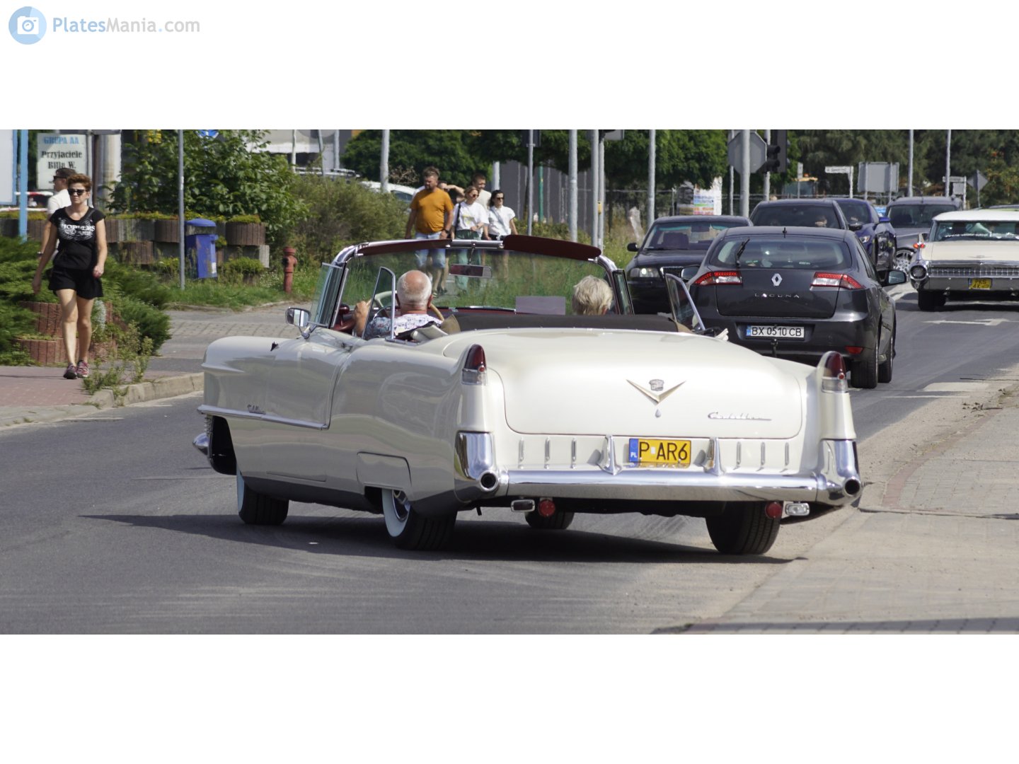 P AR6, Cadillac Eldorado 2nd gen 1955 (6267; C-body), 1st facelift, 1954–1955