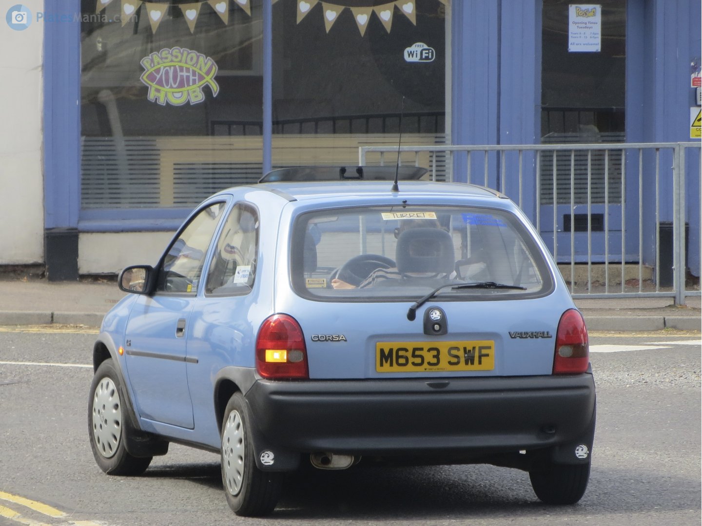 M653SWF, Vauxhall Corsa 1st gen 3-door Hatch (B; S93), 1993–2000