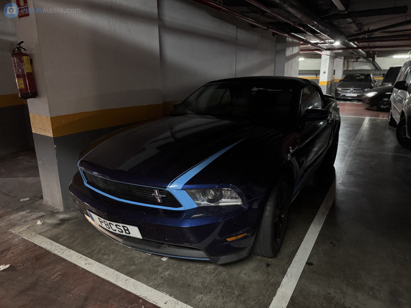 P8CSB, Ford Mustang 5th gen Shelby 2-door Coupé (S197), 1st facelift, 2010–2012