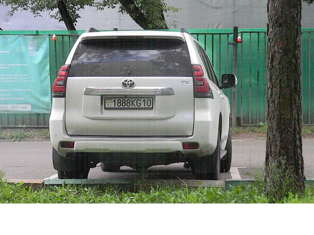 1888KG10, Toyota Land Cruiser Prado 4th gen 5-door SUV (J150), 2nd facelift, 2017–2023