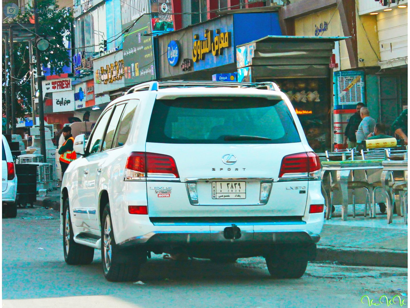 A 3839, Lexus LX 3rd gen (J200), 1st facelift, 2012–2015