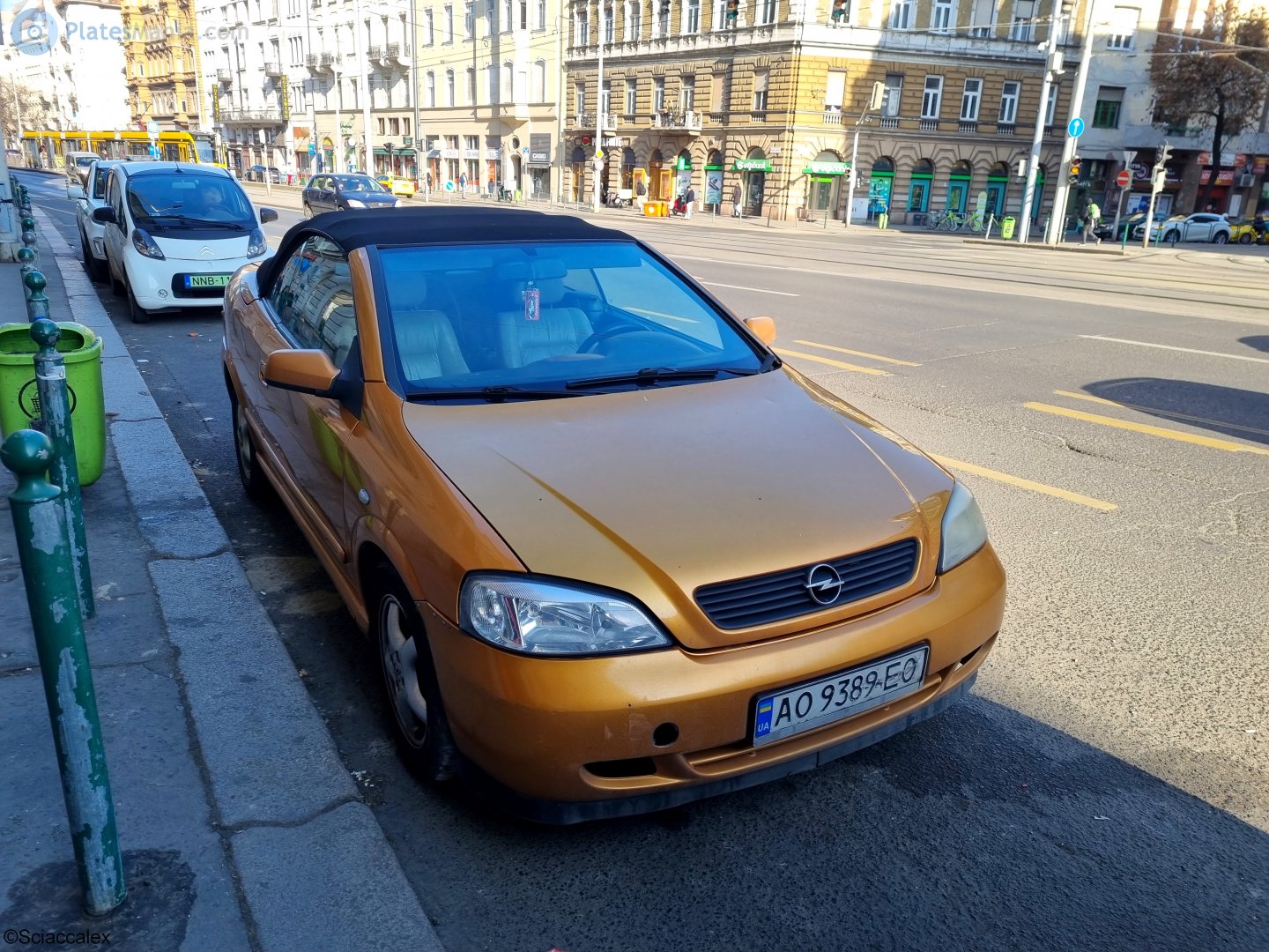 AO 9389 EO, Opel Astra 2nd gen Cabriolet (G; T98), 2000–2004