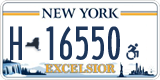 New York, Vehicles for disabled persons (H-12345)