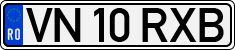 License plate of Romania, Regular plates