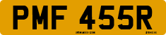 License plate of the United Kingdom, 1963 year system