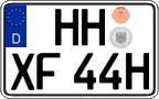 German license plate, Plates for oldtimers (type 