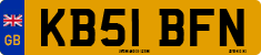 License plate of the United Kingdom, 2001 year system