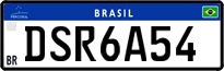License plate of Brazil, Private owners (Mercosul)