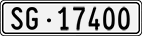 License plate of Switzerland, Cars