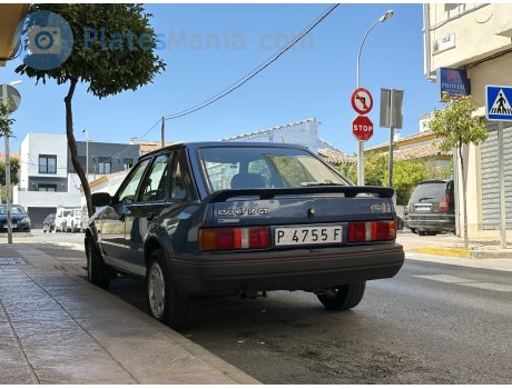 P 4755 F, Ford Escort