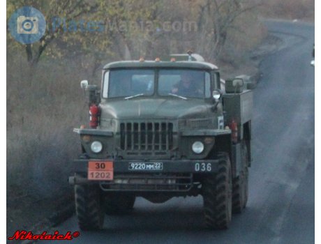 9220 мм 22 Ural Uralaz 4320 5557 Vehicles For Long Term Storage Of