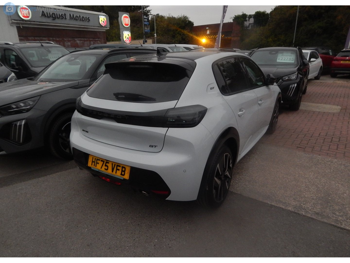 HF75VFB, Peugeot 208 2nd gen (P21 / E-208), facelift, 2023–