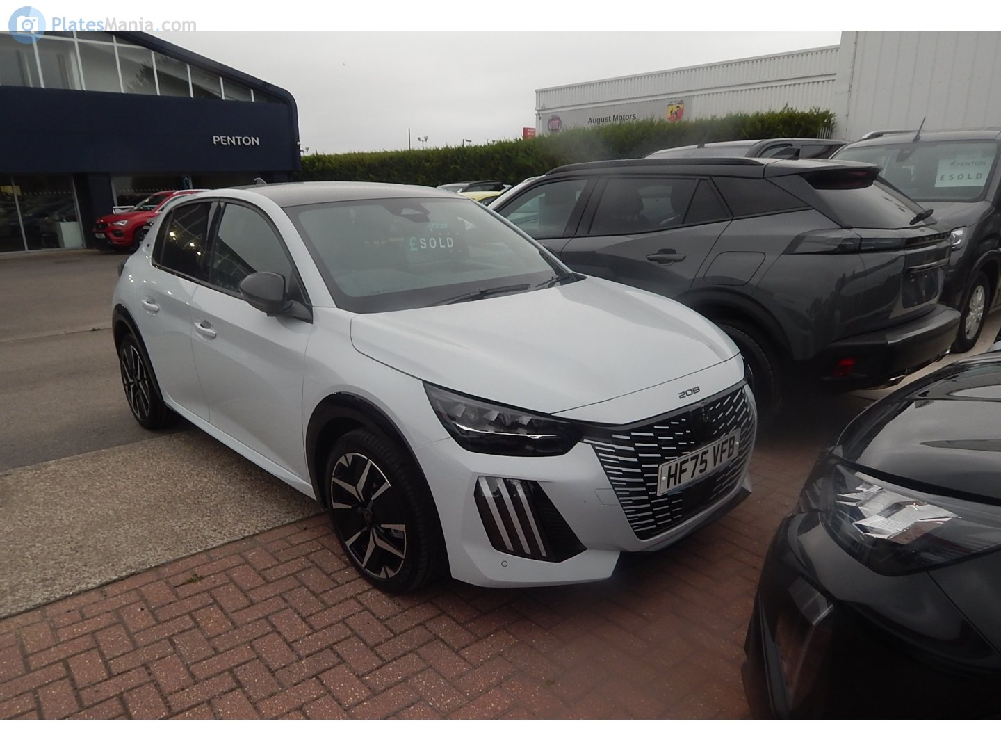 HF75VFB, Peugeot 208 2nd gen (P21 / E-208), facelift, 2023–