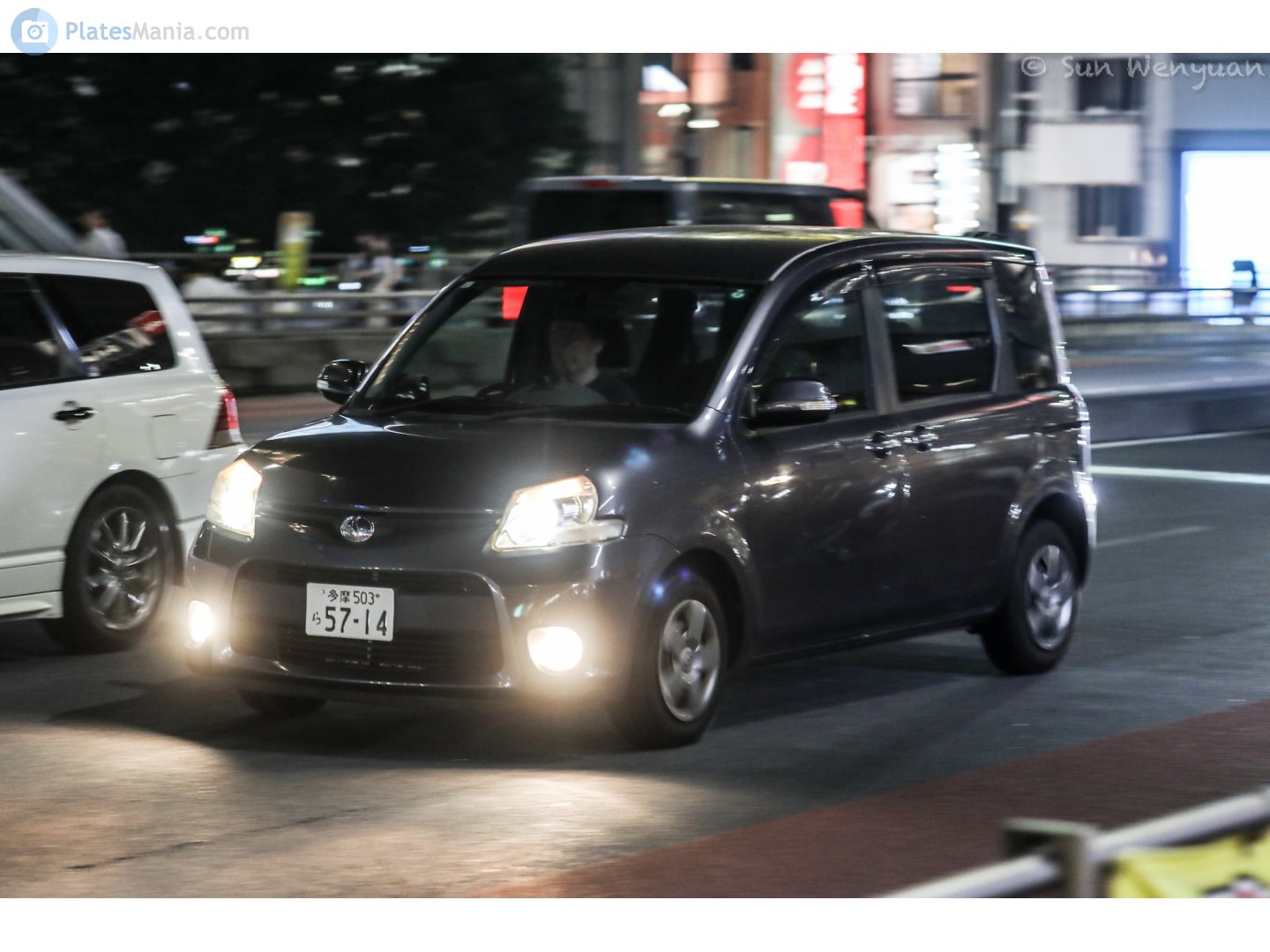 多摩 503 ら 5714, Toyota Sienta 1st gen Dice (XP80), 2011–2015