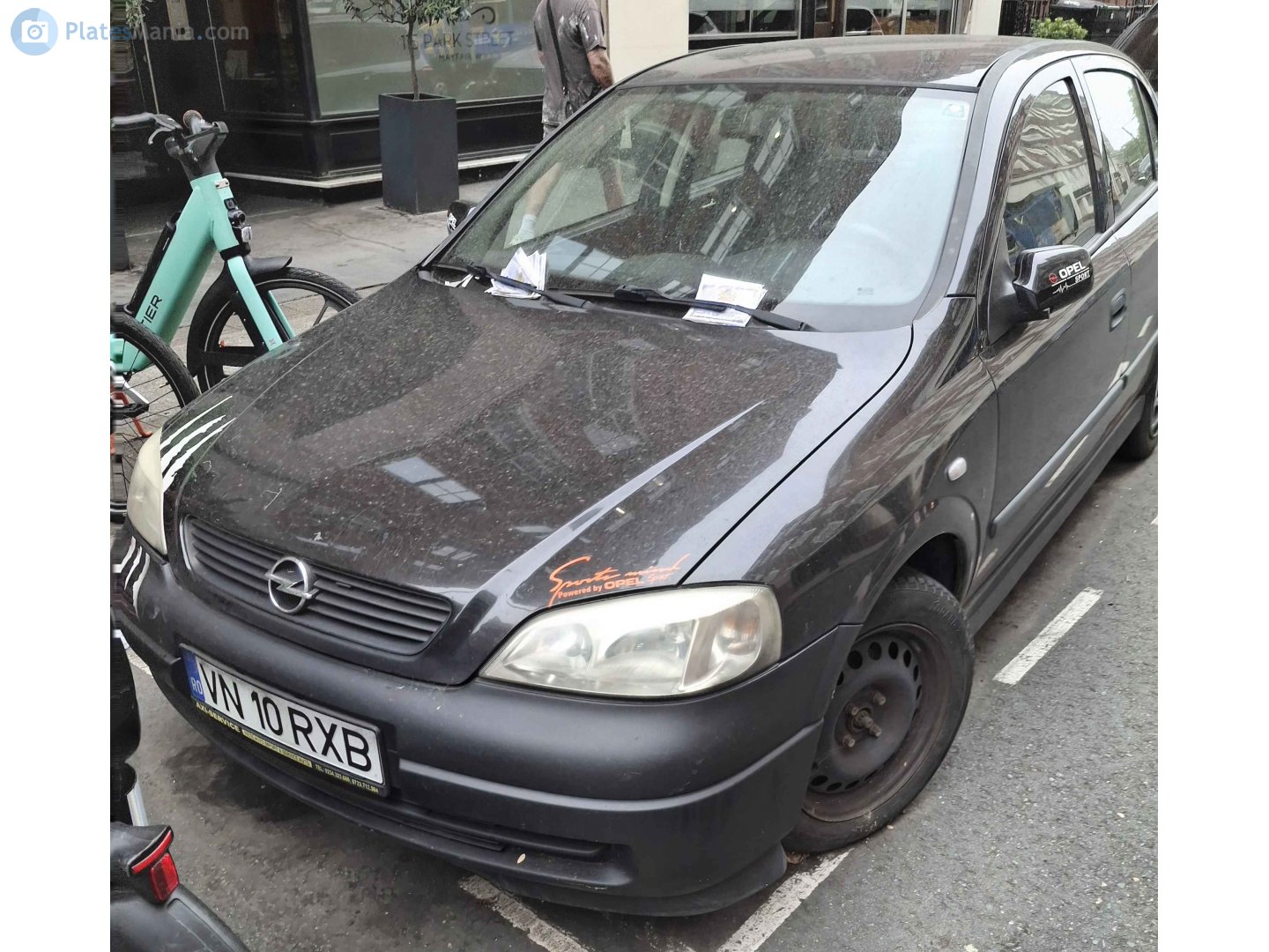 VN 10 RXB, Opel Astra 2nd gen Sedan (G; T98), 1998–2009