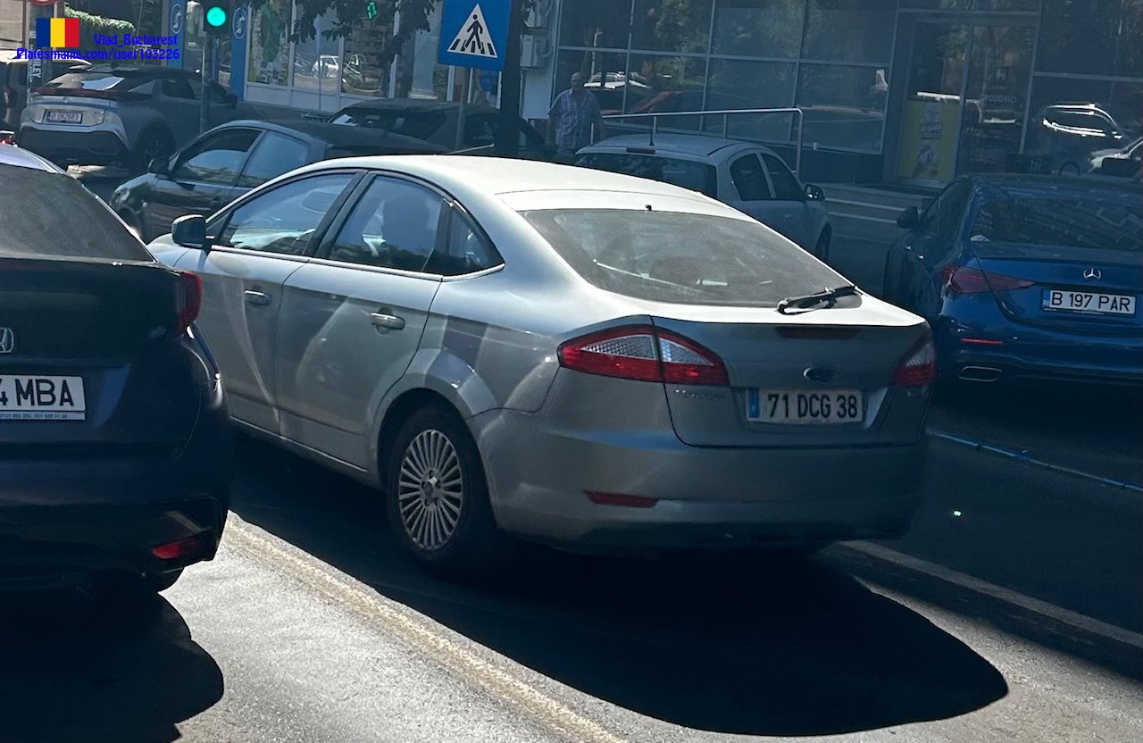 71 DCG 38, Ford Mondeo 3rd gen Sedan/Liftback (Mk4; CD345), 2007–2010 (–2011 for CN-market)