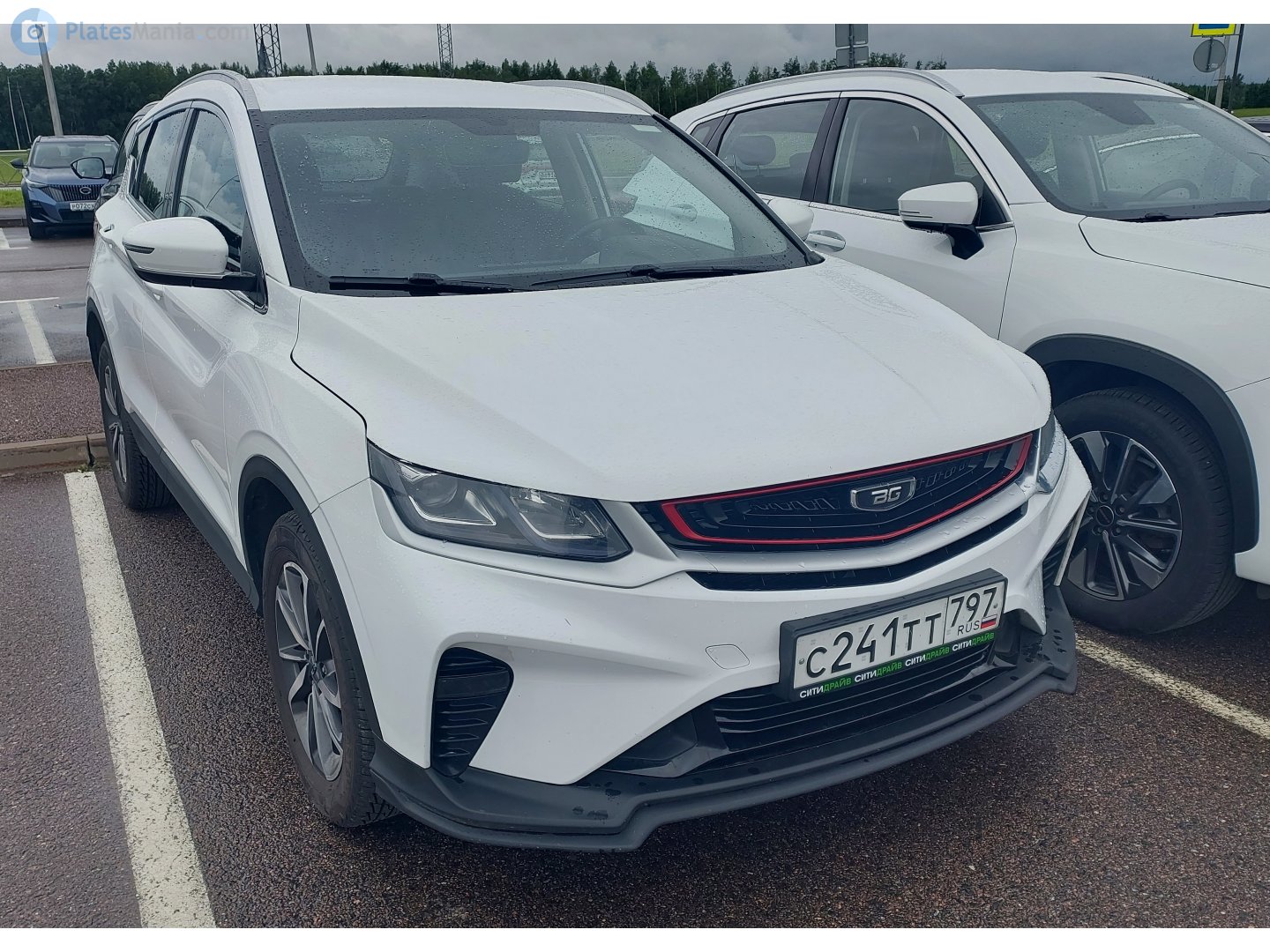 с 241 тт 797, BelGee X50 2023– (rebadged Geely Coolray)