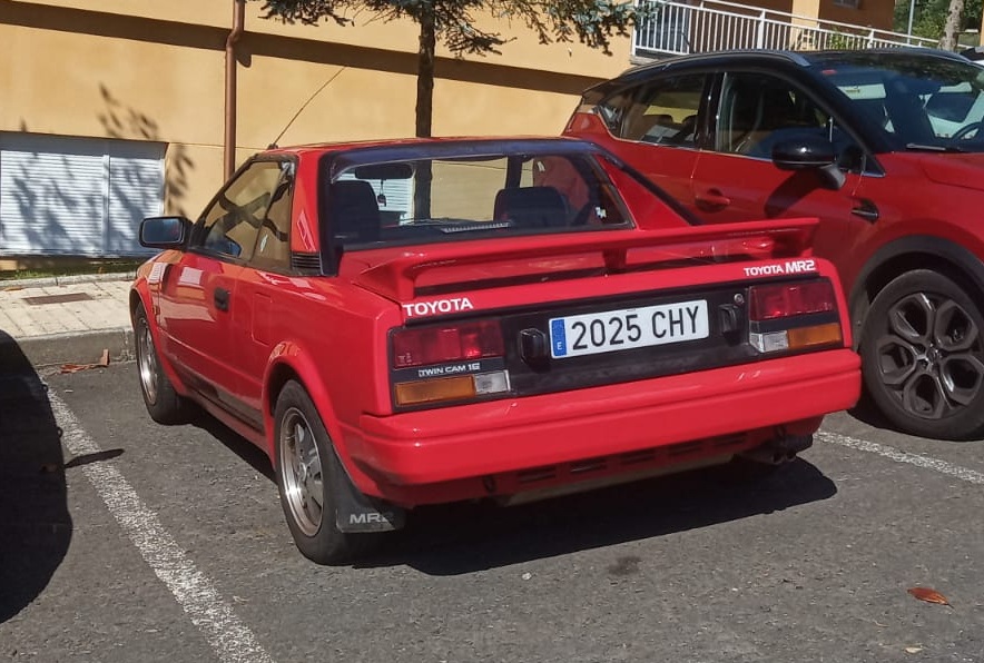 2025 CHY, Toyota MR-2 1st gen (W10), 1984–1989