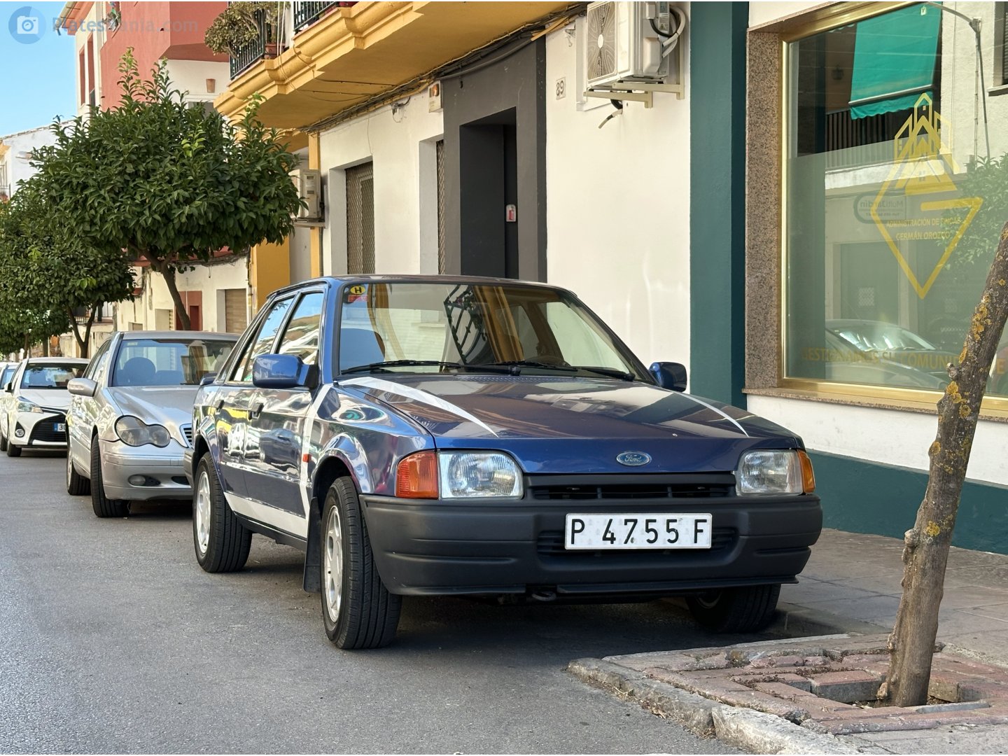P 4755 F, Ford Escort 4th gen 5-door Hatch (AAF; Global-market), 1986–1990 (–1992 for LATAM-market)