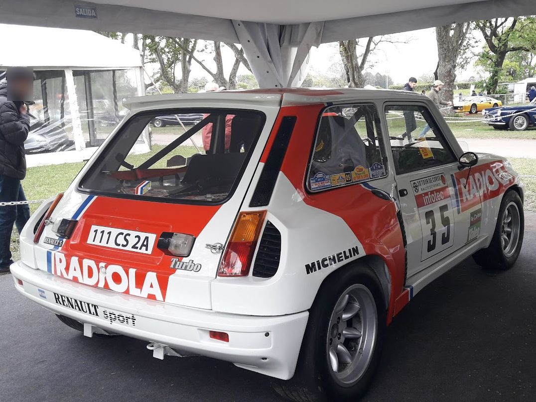 111 CS 2A, Renault 5 1st gen Turbo (822), 1980–1986
