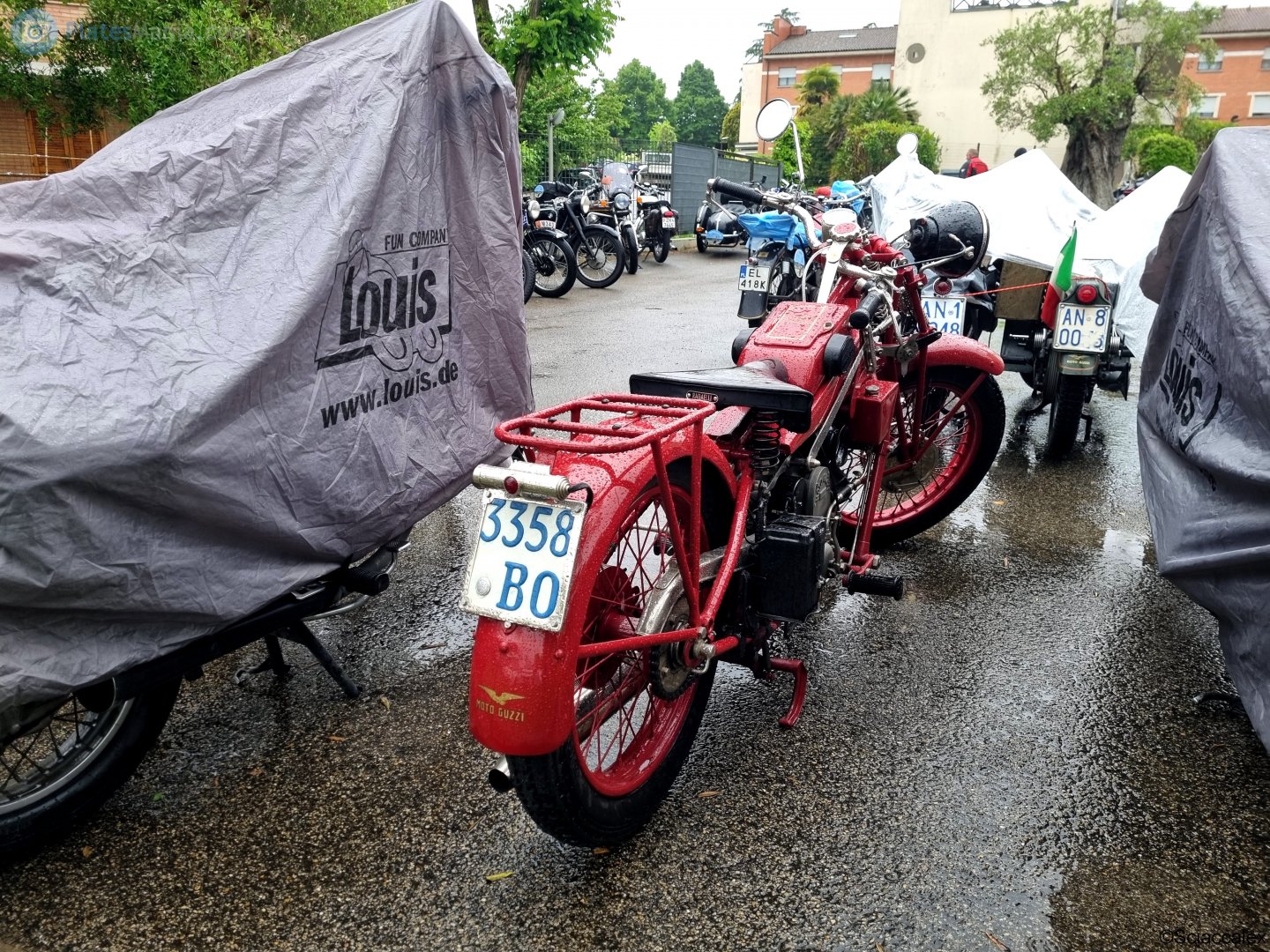 BO 3358, Moto Guzzi 500 