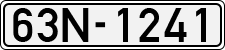 License plate of Vietnam, Cars