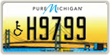 Michigan, Vehicles for disabled persons (A1234)