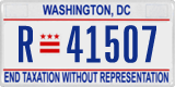 District of Columbia, Rental cars (R-12345)