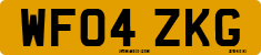 License plate of the United Kingdom, 2001 year system