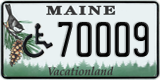 Maine, Vehicles for disabled persons (12345)