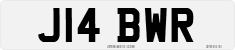 License plate of the United Kingdom, 1983 year system