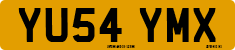 License plate of the United Kingdom, 2001 year system
