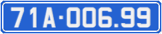 License plate of Vietnam, Government and public administrations