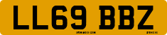License plate of the United Kingdom, 2001 year system